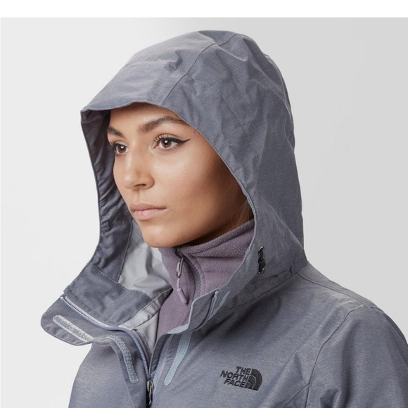 Size 3x - THE NORTH FACE Women’s Venture 2 Waterproof Hooded Rain coat Jacket - Picture 3 of 9